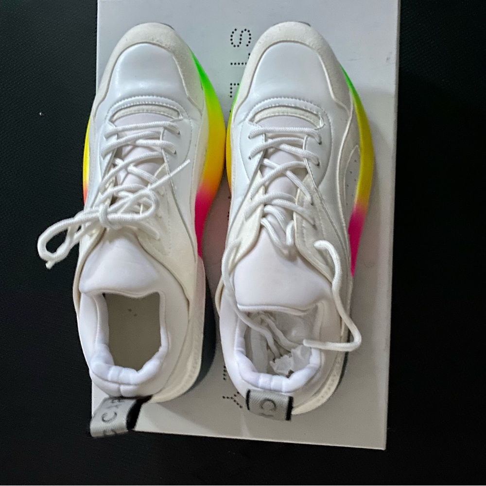Stella McCarthy Eclipse Rainbow platform sneaker - Picture 3 of 6
